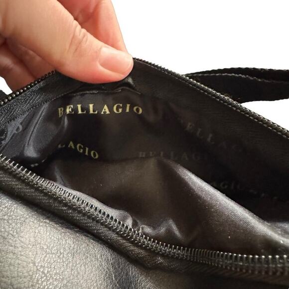 VTG Bellagio Hotel and Casino Faux Leather Embroidered Fanny Pack Belt Bag OS - Picture 4 of 10